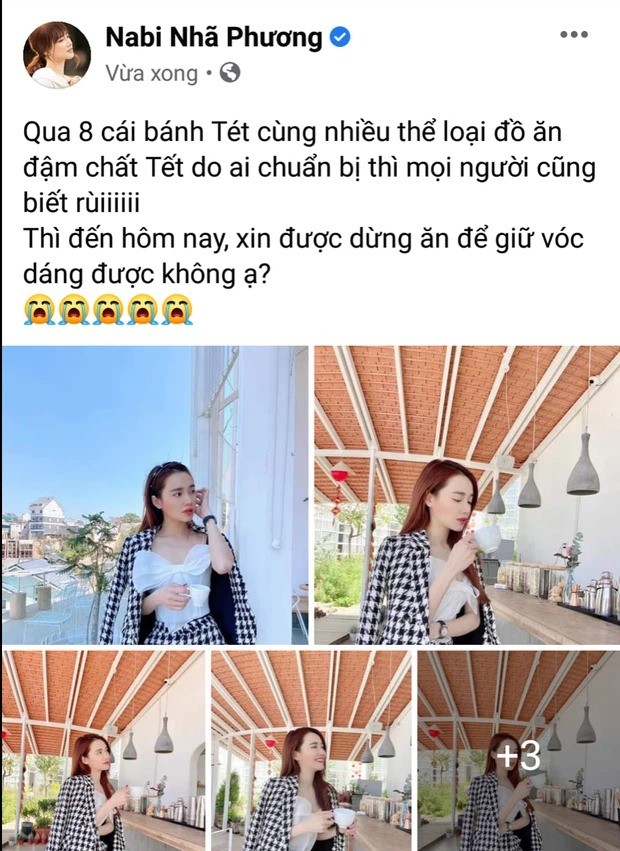 Vì đâu Nhã Phương phải xóa bài đăng than thở chuyện “trước Tết mảnh mai, sau Tết phát phì”? - ảnh 1