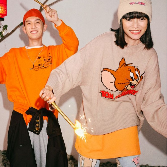 Sau Doraemon và Totoro, đến lượt huyền thoại hoạt hình Tom & Jerry khuấy đảo làng thời trang - ảnh 1