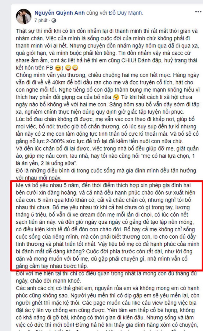 Dân mạng khui bằng chứng vợ cầu thủ Duy Mạnh sinh ở viện công nhưng kể là viện tư? - ảnh 3