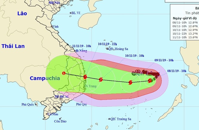 Bão số 6 giật cấp 14-15: Chủ động cấm biển, cho học sinh nghỉ học - ảnh 1