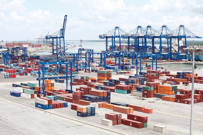 Hàng mắc tại cảng vì dịch COVID-19, kiến nghị giảm 50% phí cắm điện - ảnh 1