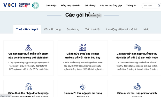 Doanh nghiệp nhỏ, siêu nhỏ tìm các chính sách hỗ trợ do COVID-19 ở đâu? - ảnh 1