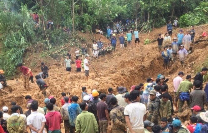 53 người mất tích do sạt lở núi ở Quảng Nam, quân đội vào hiện trường - ảnh 5