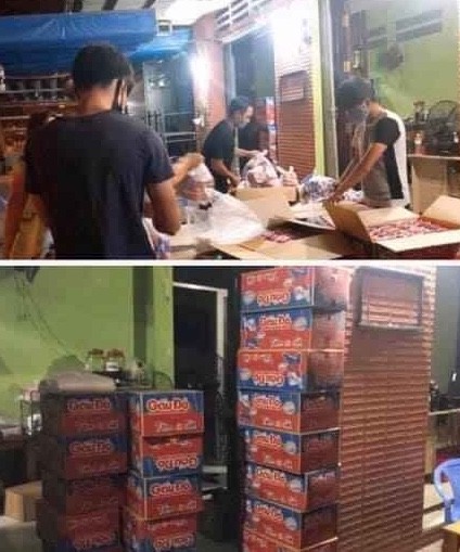 Chia sẻ chống dịch COVID-19: Phát cơm miễn phí, hỗ trợ tiền người bán vé số - ảnh 4