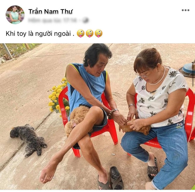 Nam Thư rạng rỡ mùng 1, sau 12 năm ăn Tết xa gia đình - ảnh 3