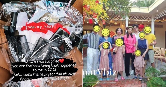 Hết khoe quà ngọt ngào trong Valentine, Ngô Thanh Vân lại diện đồ đôi với Huy Trần - ảnh 4