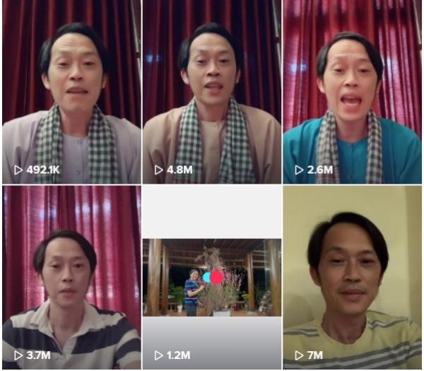 31 tài khoản Tiktok đầu tiên được nghệ sĩ Hoài Linh theo dõi - ảnh 1