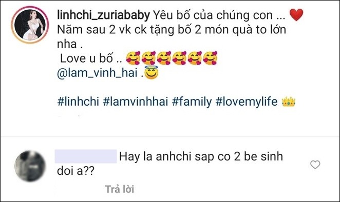 Linh Chi úp mở mang thai với Lâm Vinh Hải sau 5 năm yêu nhau - ảnh 2