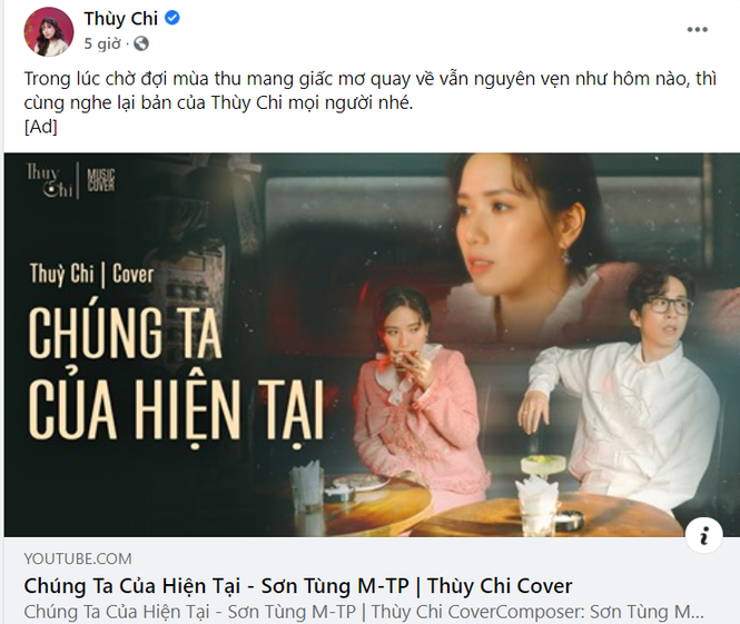 Thuỳ Chi gây tranh cãi khi PR bản cover