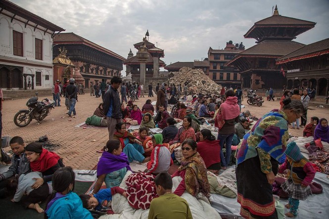 Nepal trước và sau thảm họa động đất - ảnh 12