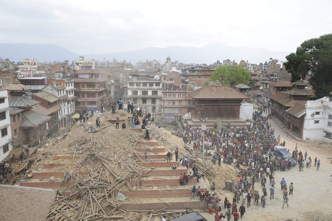 Nepal trước và sau thảm họa động đất - ảnh 14