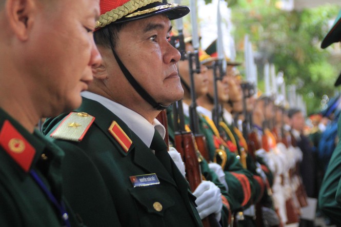Đại tướng Lê Đức Anh an nghỉ cùng đồng đội tại Nghĩa trang Thành phố Hồ Chí Minh - ảnh 13