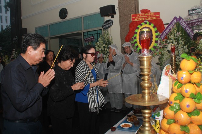 NSND Trà Giang, Thành Lộc, Minh Đức tiễn đưa
