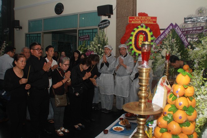 NSND Trà Giang, Thành Lộc, Minh Đức tiễn đưa