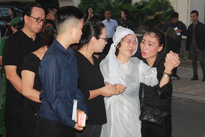 NSND Trà Giang, Thành Lộc, Minh Đức tiễn đưa