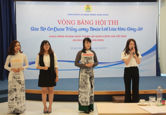 Vui tươi hội thi Văn hóa công sở Cơ quan T.Ư Đoàn - ảnh 3