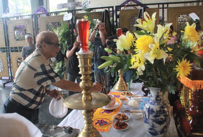 NSND Trần Hiếu, Trần Long Ẩn và đồng nghiệp đến tiễn biệt nhạc sỹ Nguyễn Văn Tý - ảnh 7