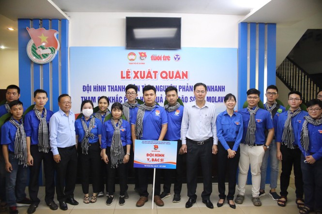Tuổi trẻ TPHCM lên đường khắc phục hậu quả thiên tai tại Quảng Nam, Quảng Ngãi - ảnh 3