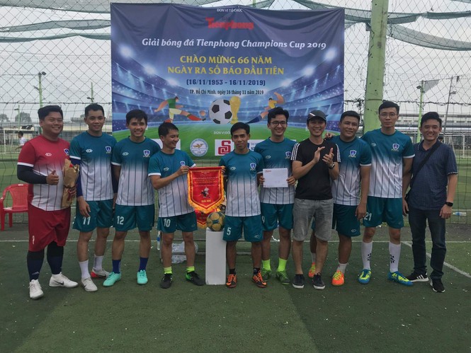 Đội bóng Đoàn Thanh niên EVNHCM vô địch Giải bóng đá Tienphong Champions Cup 2019 - ảnh 3