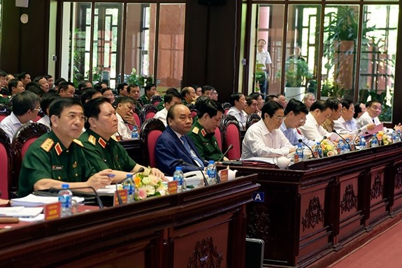 Thủ tướng Nguyễn Xuân Phúc dự, chỉ đạo Hội nghị Quân chính toàn quân - ảnh 2