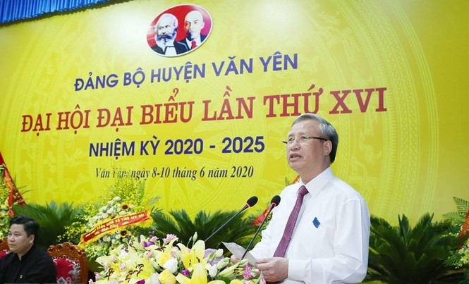 Thường trực Ban Bí thư dự đại hội điểm cấp huyện tại Yên Bái - ảnh 2