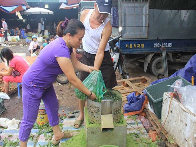 Thu tiền triệu từ nghề chà vỏ sấu đầu mùa - ảnh 1