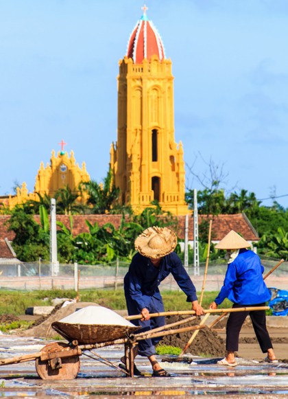 Hạt muối nhọc nhằn của diêm dân Nam Định - ảnh 1