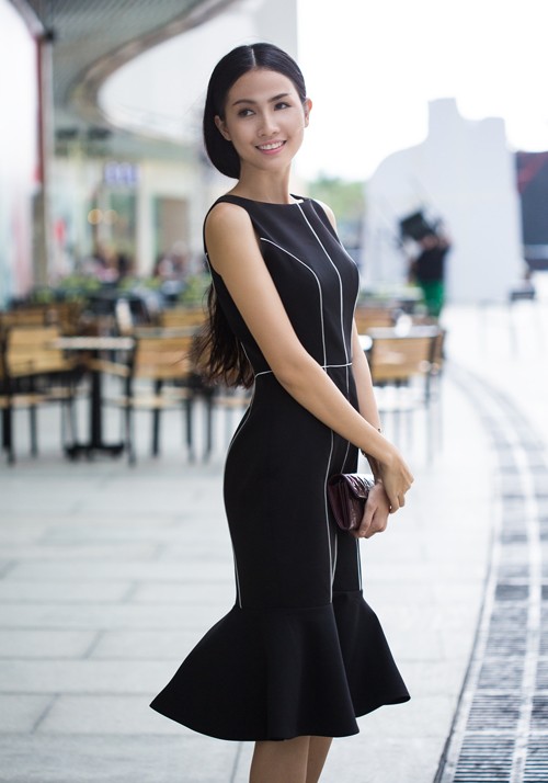 Phan Thị Mơ thanh lịch xuống phố - ảnh 1