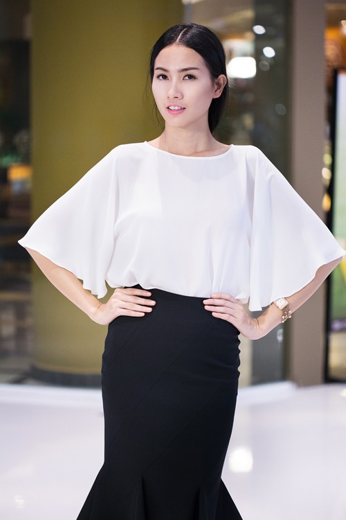 Phan Thị Mơ thanh lịch xuống phố - ảnh 7