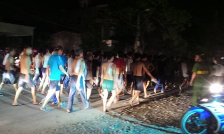 Hơn 400 học viên cai nghiện phá trung tâm, kéo về TP Hải Phòng - ảnh 1