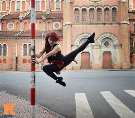 Cô gái Hải Phòng đam mê dance sport - ảnh 2