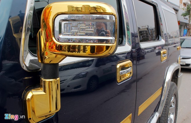 Lóa mắt với Phantom và Hummer H2 mạ vàng ở Hà thành - ảnh 9