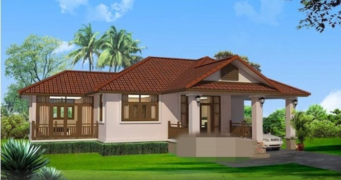 10 mẫu nhà vườn giá rẻ chỉ từ 300 triệu đồng - ảnh 3