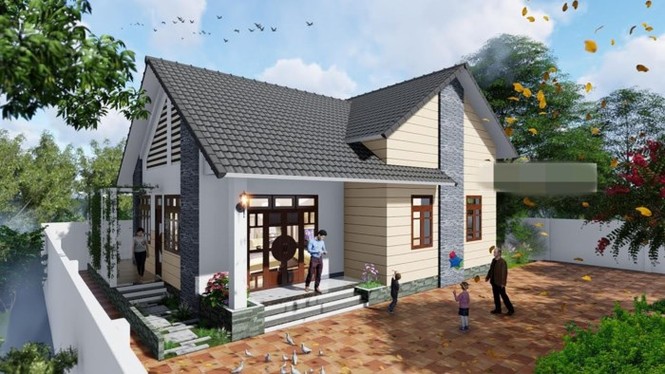 10 mẫu nhà vườn giá rẻ chỉ từ 300 triệu đồng - ảnh 5