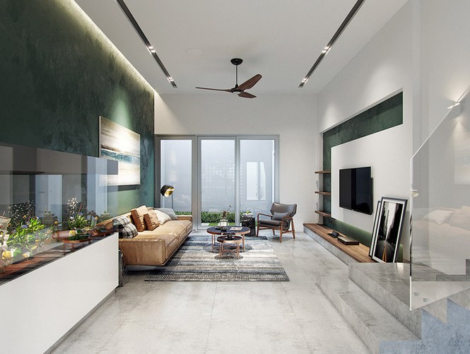 Nhà 1 tỷ đồng sang trọng, đẹp miễn chê nhờ thiết kế độc đáo - ảnh 3