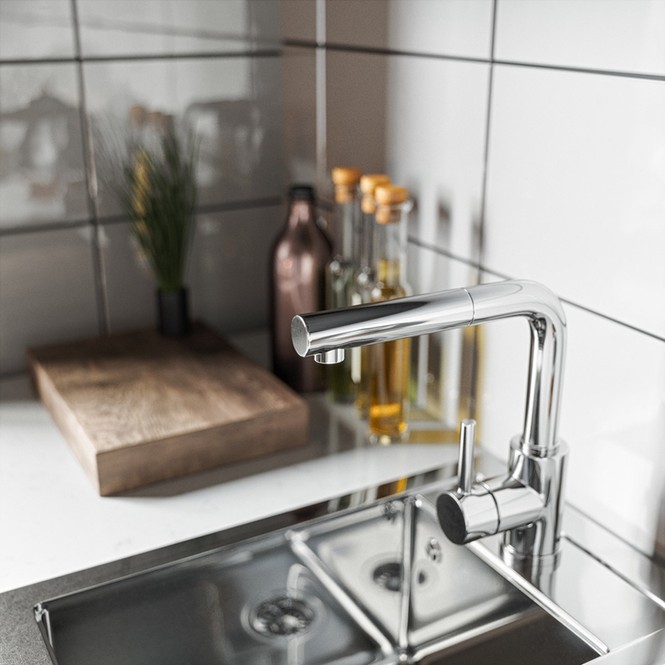 Nhà 1 tỷ đồng sang trọng, đẹp miễn chê nhờ thiết kế độc đáo - ảnh 5