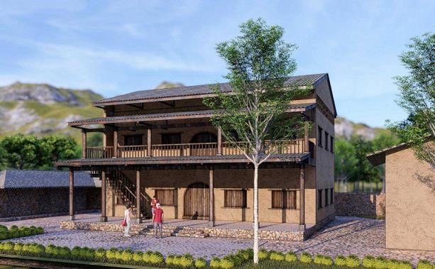 Những mẫu nhà tuyệt đẹp và gần gũi nông thôn miền Bắc - ảnh 2