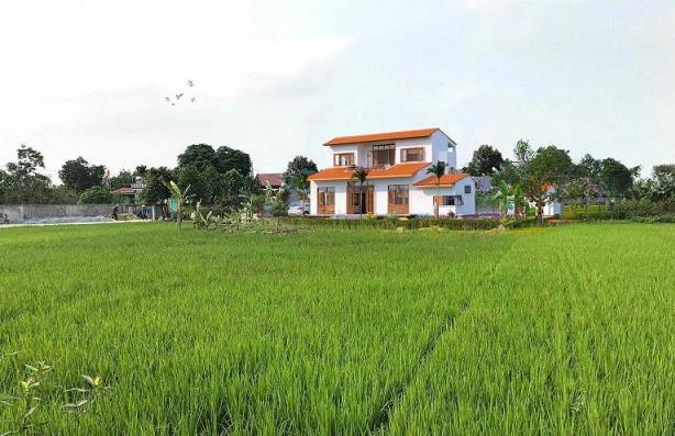 Những mẫu nhà tuyệt đẹp và gần gũi nông thôn miền Bắc - ảnh 7