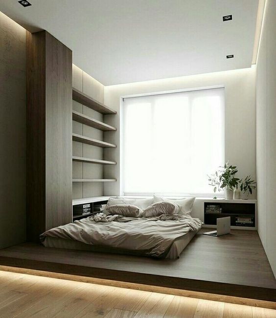 Phòng ngủ nổi bật cho nhà phố hẹp nhờ biến tấu cổ điển và cây xanh - ảnh 1