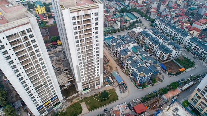 Thực hư chuyện mua căn hộ chung cư phải trả thêm tiền đất làm đường - ảnh 1