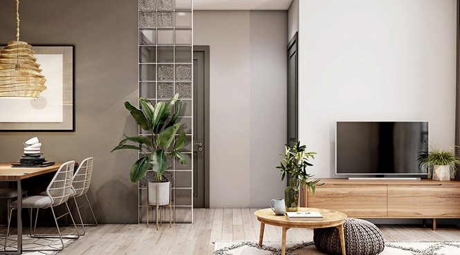 Căn hộ 30m2 có nội thất đơn giản nhưng vô cùng sang trọng - ảnh 6