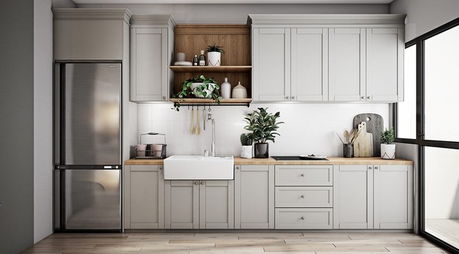 Căn hộ 30m2 có nội thất đơn giản nhưng vô cùng sang trọng - ảnh 7