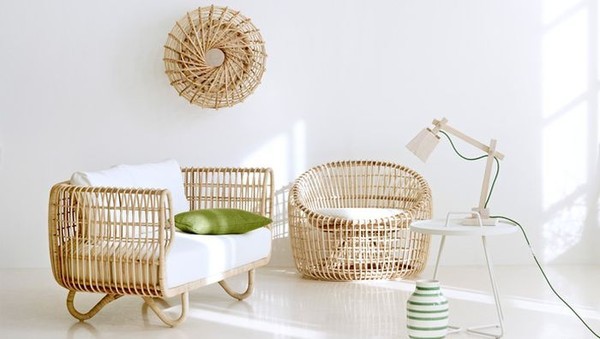 Không gian sống với nội thất mây tre đan đẹp hút hồn - ảnh 1