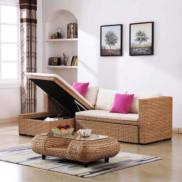 Không gian sống với nội thất mây tre đan đẹp hút hồn - ảnh 9