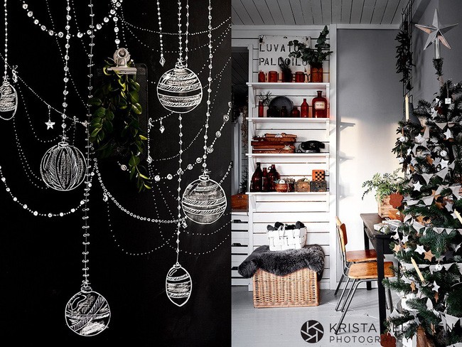 Đón Noel siêu ấm áp với những kiểu trang trí cực đơn giản - ảnh 5