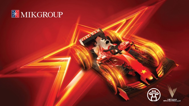 MIKGroup – Thương hiệu duy nhất được đặt tên khán đài F1 - ảnh 1