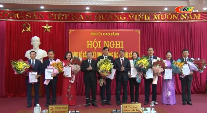 Điều động, bổ nhiệm nhân sự chủ chốt 5 địa phương - ảnh 1
