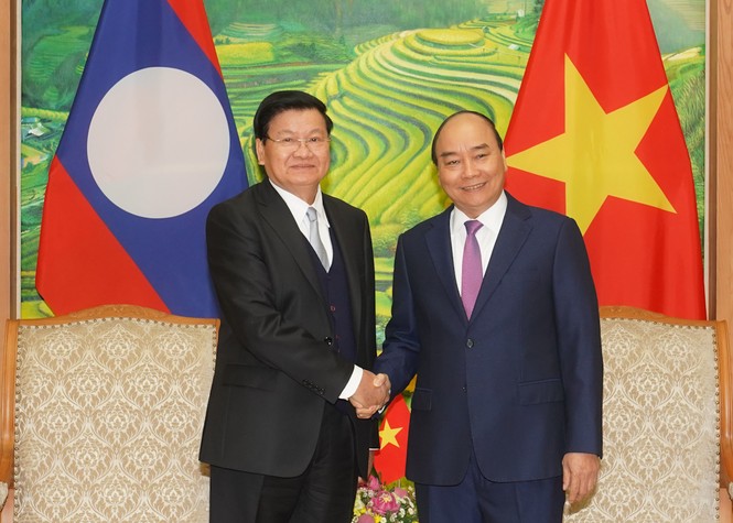 Chùm ảnh: Kỳ họp lần thứ 43 Ủy ban liên Chính phủ Việt Nam-Lào - ảnh 3