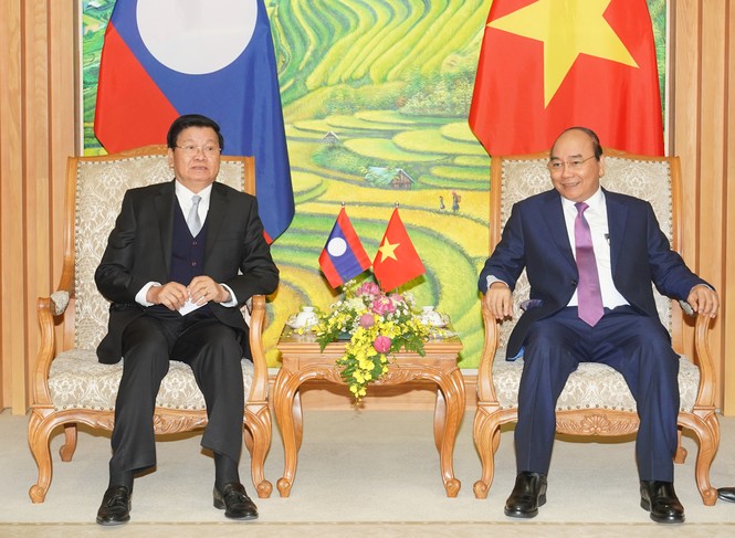 Chùm ảnh: Kỳ họp lần thứ 43 Ủy ban liên Chính phủ Việt Nam-Lào - ảnh 4