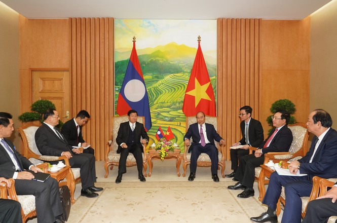 Chùm ảnh: Kỳ họp lần thứ 43 Ủy ban liên Chính phủ Việt Nam-Lào - ảnh 5